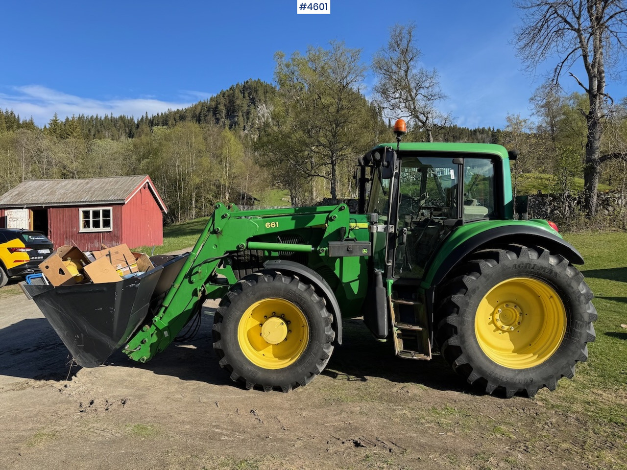 2003 John Deere 6620 w/front loader - Τρακτέρ: φωτογραφία 1 2003 John Deere 6620 w/front loader - Τρακτέρ: φωτογραφία 1