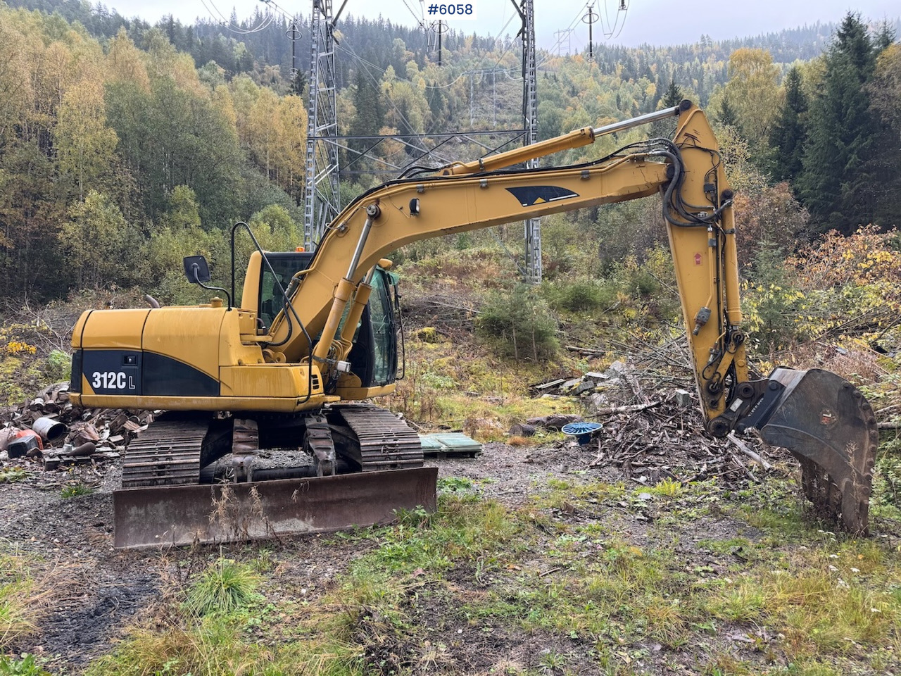 2004 Cat 312 C m/ rotortilt og pusseskuffe. - Εκσκαφέας: φωτογραφία 4 2004 Cat 312 C m/ rotortilt og pusseskuffe. - Εκσκαφέας: φωτογραφία 4