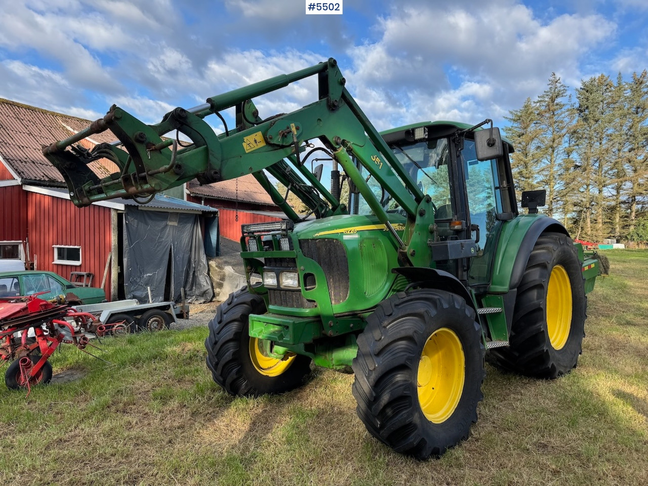 2004 John Deere 6220 w/front loader - Τρακτέρ: φωτογραφία 2 2004 John Deere 6220 w/front loader - Τρακτέρ: φωτογραφία 2