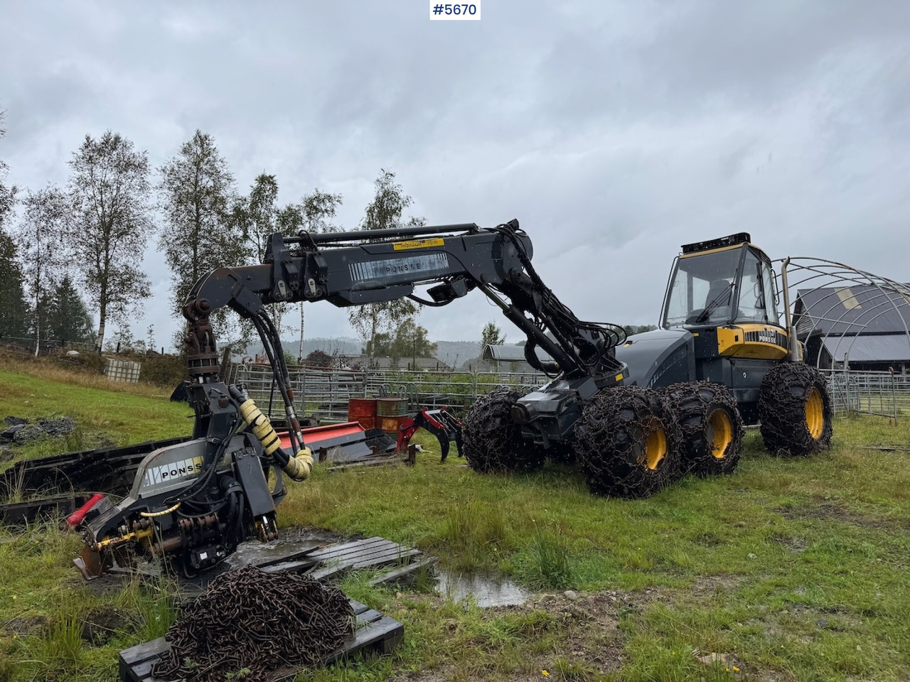 2004 Ponsse Ergo - Συλλεκτική μηχανή - forest harvester: φωτογραφία 1 2004 Ponsse Ergo - Συλλεκτική μηχανή - forest harvester: φωτογραφία 1