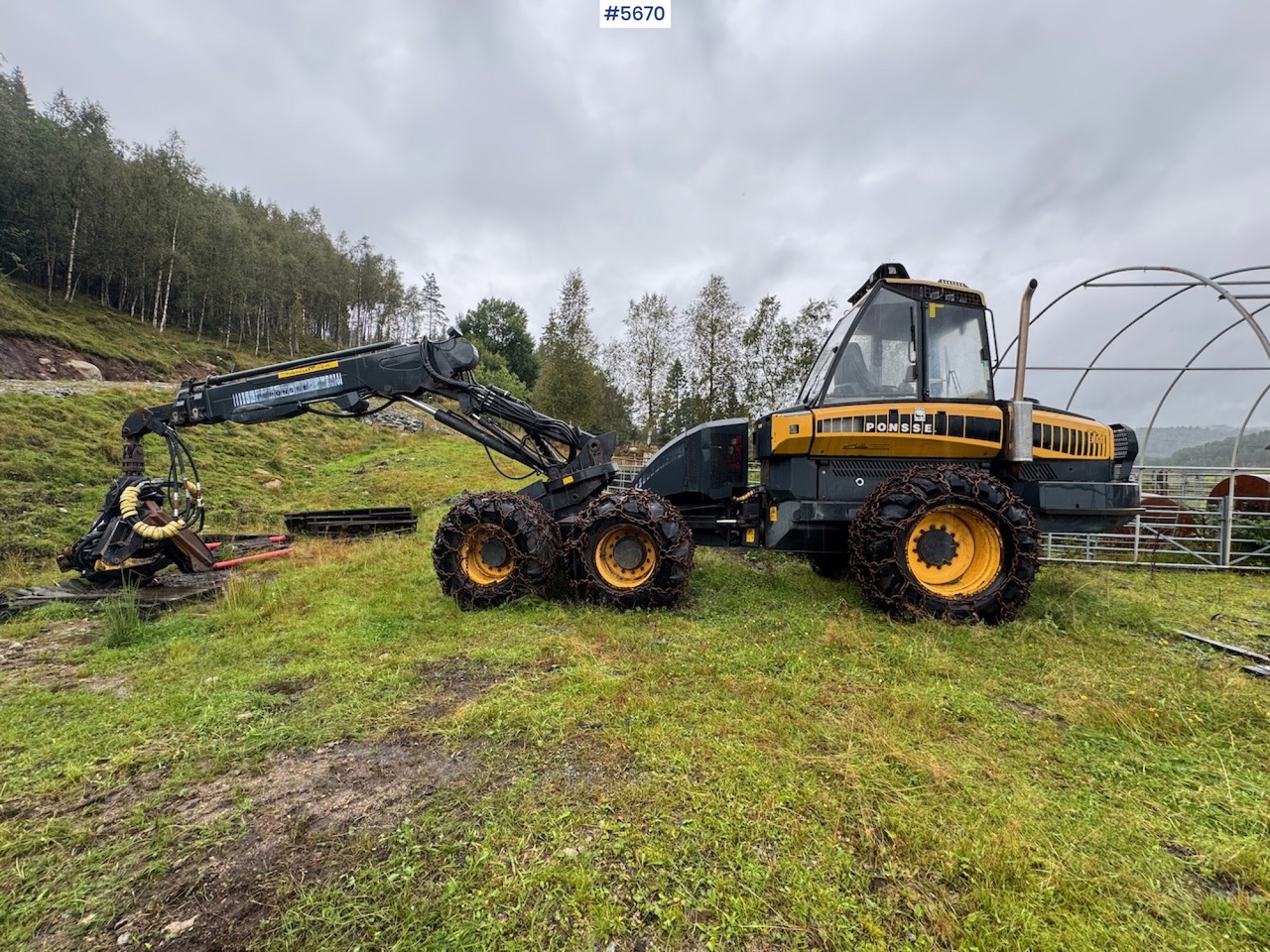 2004 Ponsse Ergo - Συλλεκτική μηχανή - forest harvester: φωτογραφία 2 2004 Ponsse Ergo - Συλλεκτική μηχανή - forest harvester: φωτογραφία 2