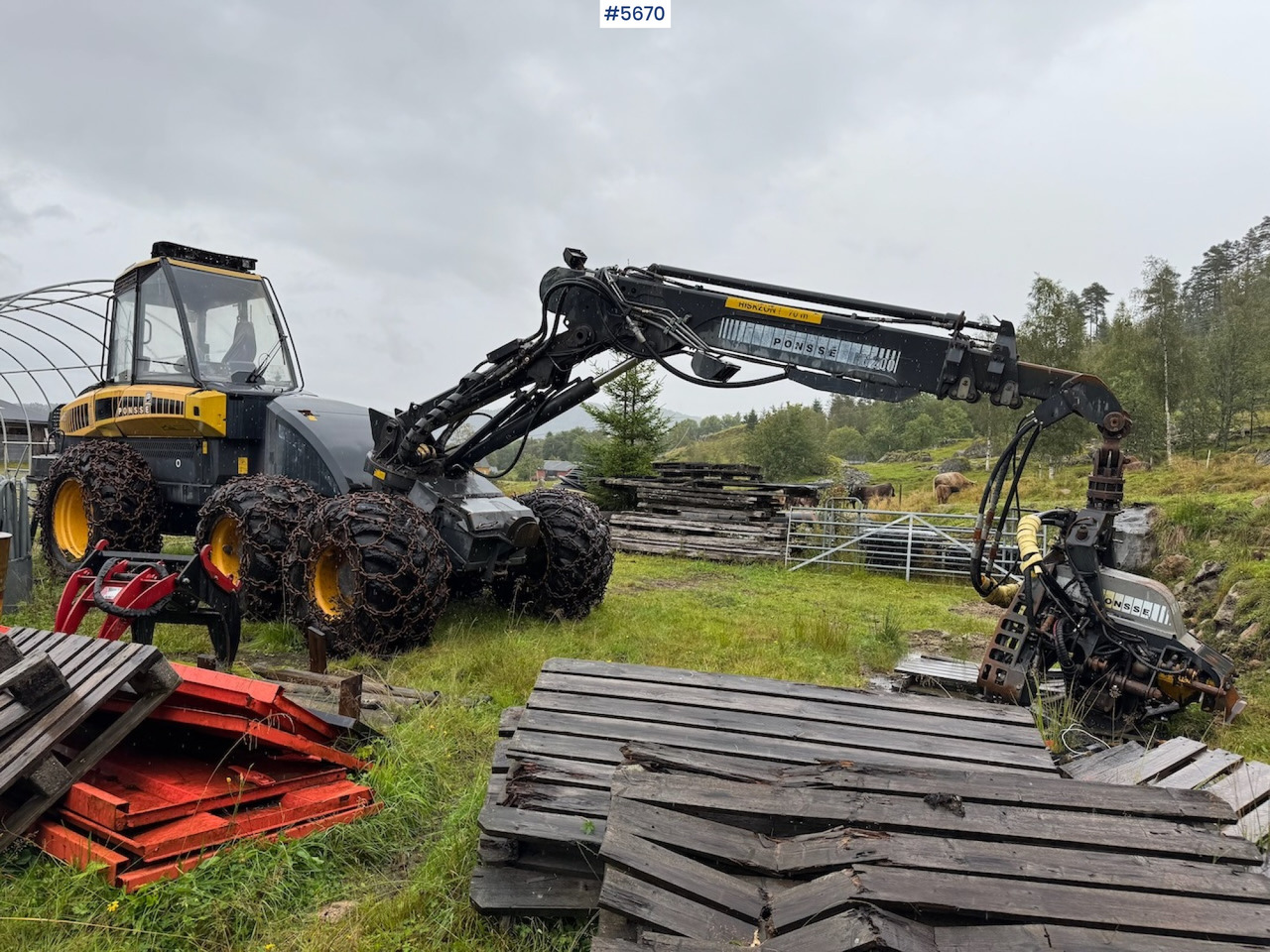 2004 Ponsse Ergo - Συλλεκτική μηχανή - forest harvester: φωτογραφία 3 2004 Ponsse Ergo - Συλλεκτική μηχανή - forest harvester: φωτογραφία 3