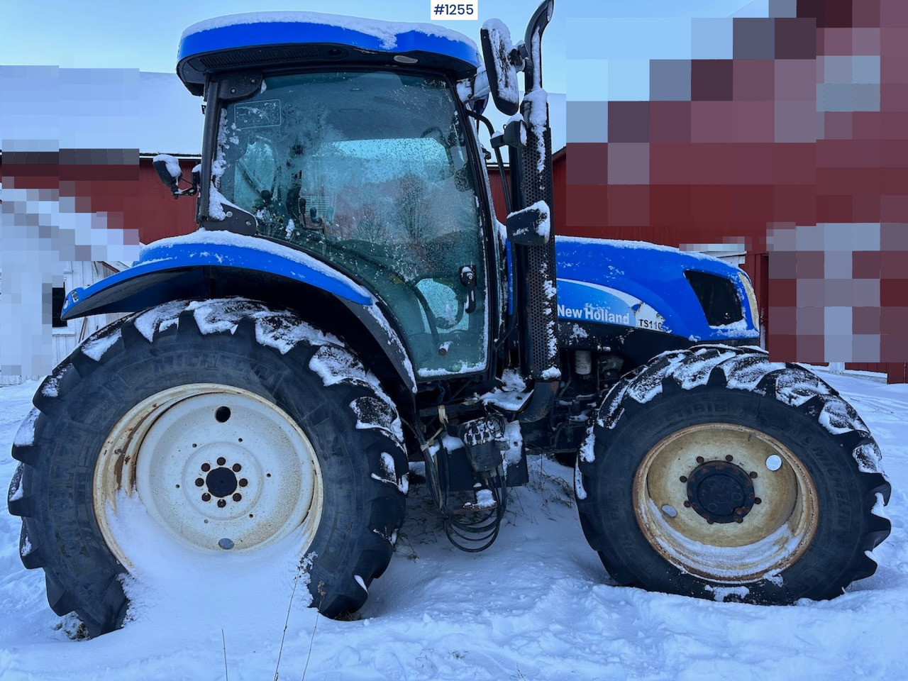 2005 New Holland TS110A - Τρακτέρ: φωτογραφία 4 2005 New Holland TS110A - Τρακτέρ: φωτογραφία 4