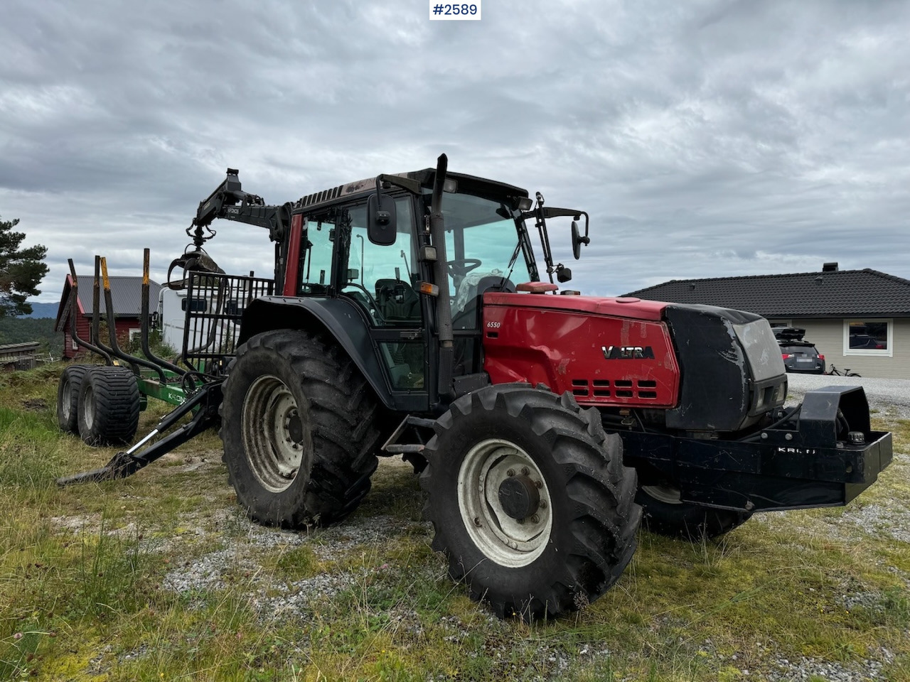 2005 Valtra 6550 Turbo with Kronos 120H 4WD B - Τρακτέρ: φωτογραφία 4 2005 Valtra 6550 Turbo with Kronos 120H 4WD B - Τρακτέρ: φωτογραφία 4