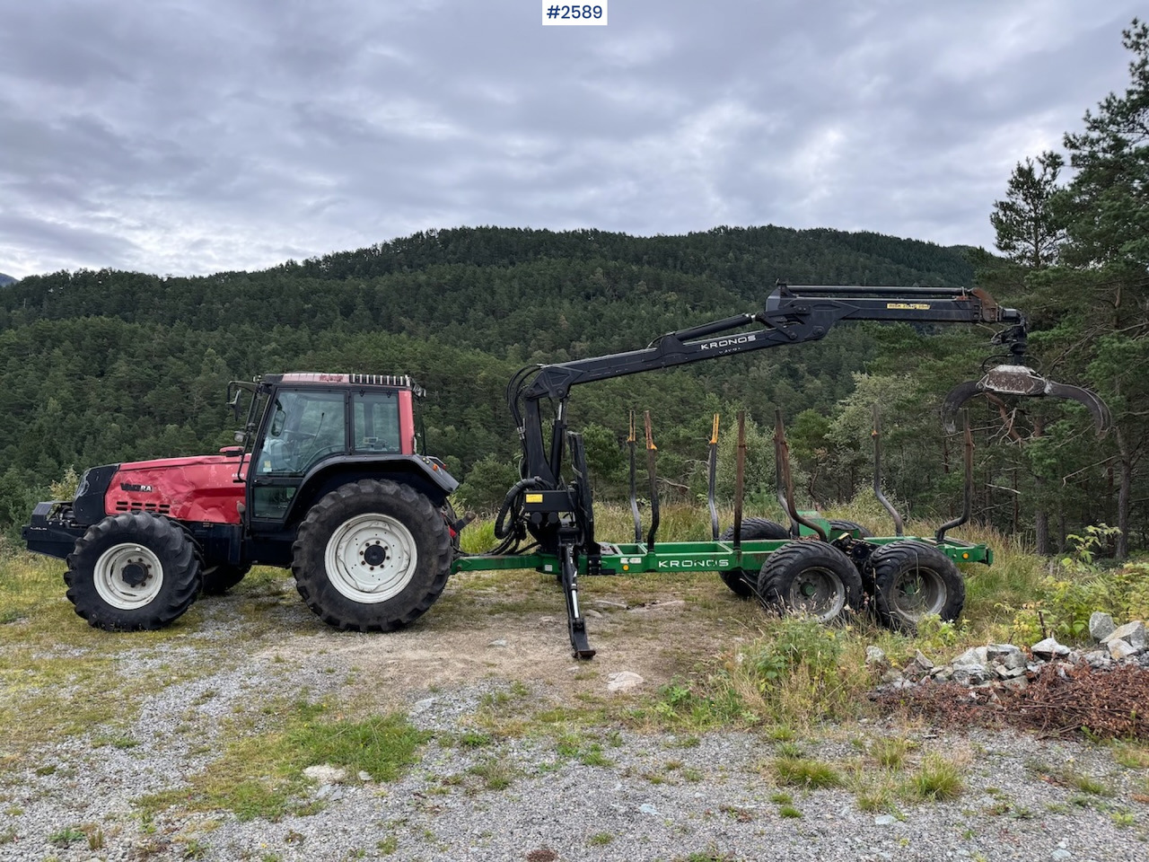 2005 Valtra 6550 Turbo with Kronos 120H 4WD B - Τρακτέρ: φωτογραφία 5 2005 Valtra 6550 Turbo with Kronos 120H 4WD B - Τρακτέρ: φωτογραφία 5