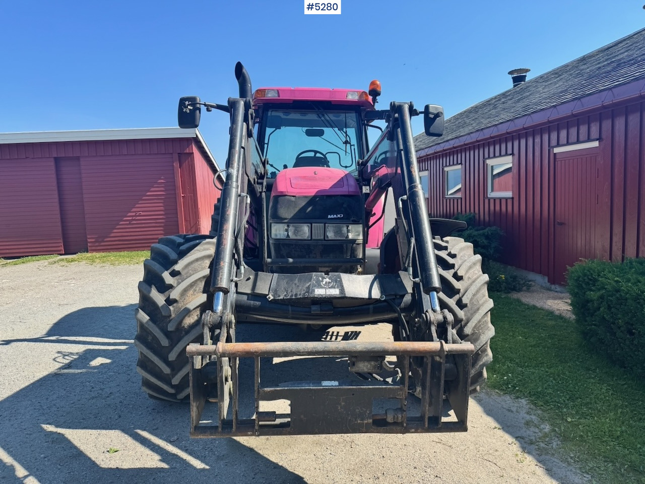 2006 Case MXM120 4x4 with front loader - Τρακτέρ: φωτογραφία 4 2006 Case MXM120 4x4 with front loader - Τρακτέρ: φωτογραφία 4