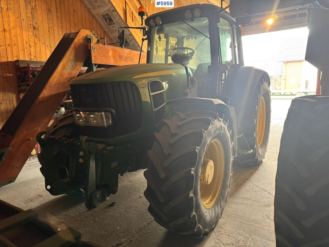 2007 John Deere 6930 w/ Front loader, hydraulics and Front PTO. Rep object. - Τρακτέρ: φωτογραφία 1 2007 John Deere 6930 w/ Front loader, hydraulics and Front PTO. Rep object. - Τρακτέρ: φωτογραφία 1
