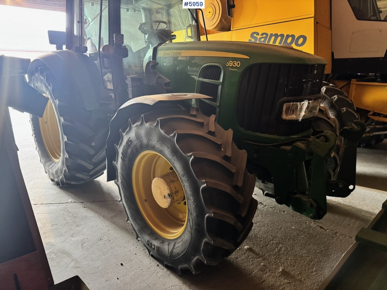 2007 John Deere 6930 w/ Front loader, hydraulics and Front PTO. Rep object. - Τρακτέρ: φωτογραφία 5 2007 John Deere 6930 w/ Front loader, hydraulics and Front PTO. Rep object. - Τρακτέρ: φωτογραφία 5