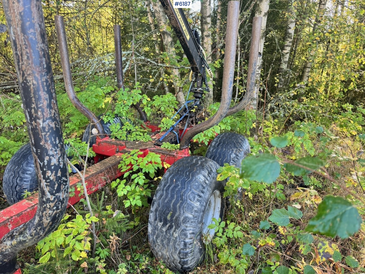 2008 Farmi Primero 3967 Timber trailer. - Τρέιλερ ξυλείας: φωτογραφία 5 2008 Farmi Primero 3967 Timber trailer. - Τρέιλερ ξυλείας: φωτογραφία 5