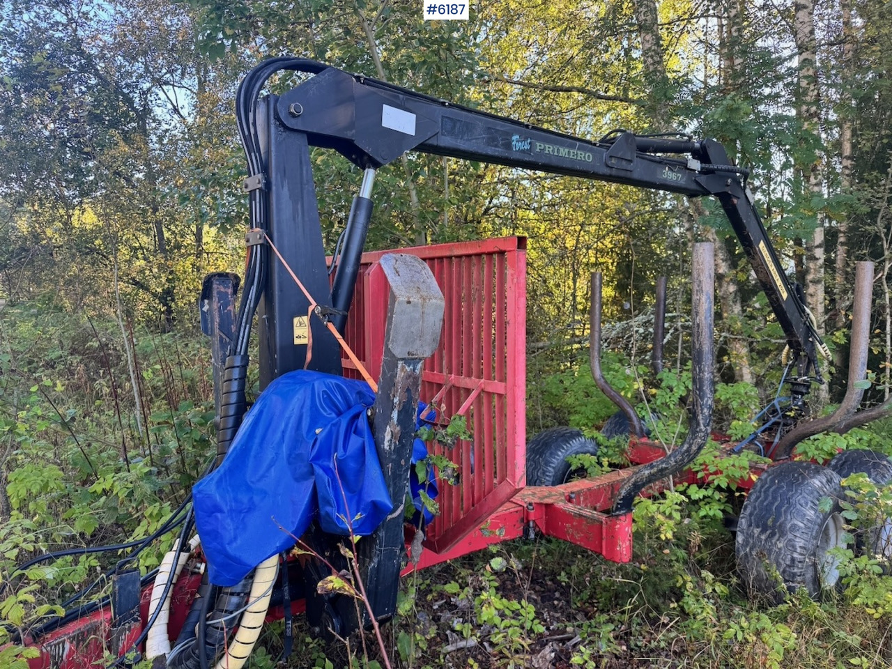 2008 Farmi Primero 3967 Timber trailer. - Τρέιλερ ξυλείας: φωτογραφία 2 2008 Farmi Primero 3967 Timber trailer. - Τρέιλερ ξυλείας: φωτογραφία 2