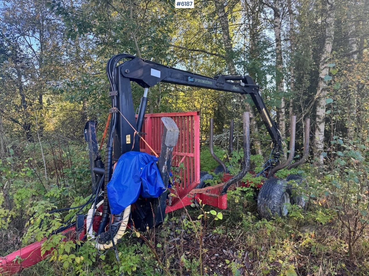 2008 Farmi Primero 3967 Timber trailer. - Τρέιλερ ξυλείας: φωτογραφία 1 2008 Farmi Primero 3967 Timber trailer. - Τρέιλερ ξυλείας: φωτογραφία 1