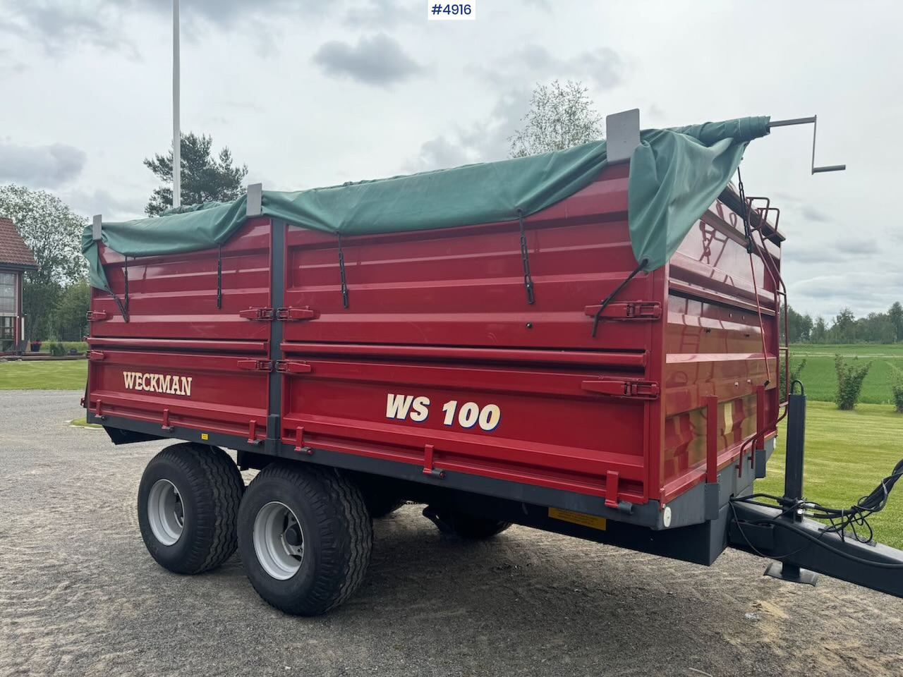 2008 Weckman WS100 - Ρυμούλκα για τρακτέρ: φωτογραφία 2 2008 Weckman WS100 - Ρυμούλκα για τρακτέρ: φωτογραφία 2