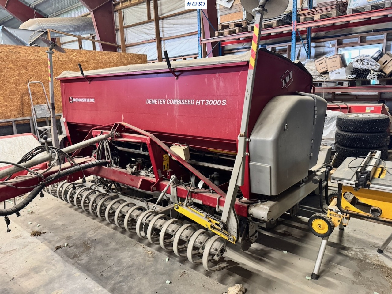 2009 Kongskilde Combiseed HT3000S Seeder. - Σπαρτική με σβάρνα: φωτογραφία 3 2009 Kongskilde Combiseed HT3000S Seeder. - Σπαρτική με σβάρνα: φωτογραφία 3
