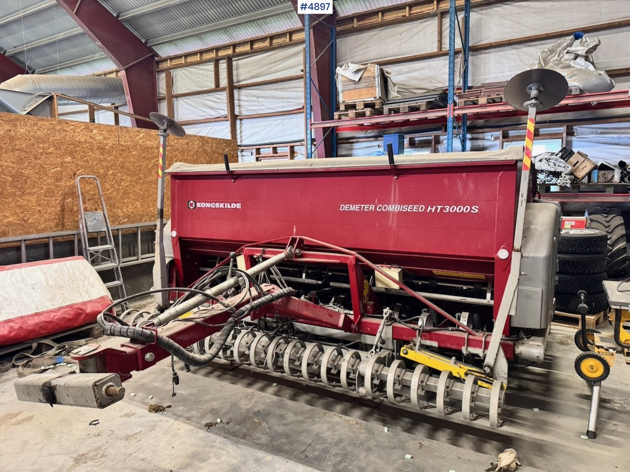 2009 Kongskilde Combiseed HT3000S Seeder. - Σπαρτική με σβάρνα: φωτογραφία 2 2009 Kongskilde Combiseed HT3000S Seeder. - Σπαρτική με σβάρνα: φωτογραφία 2