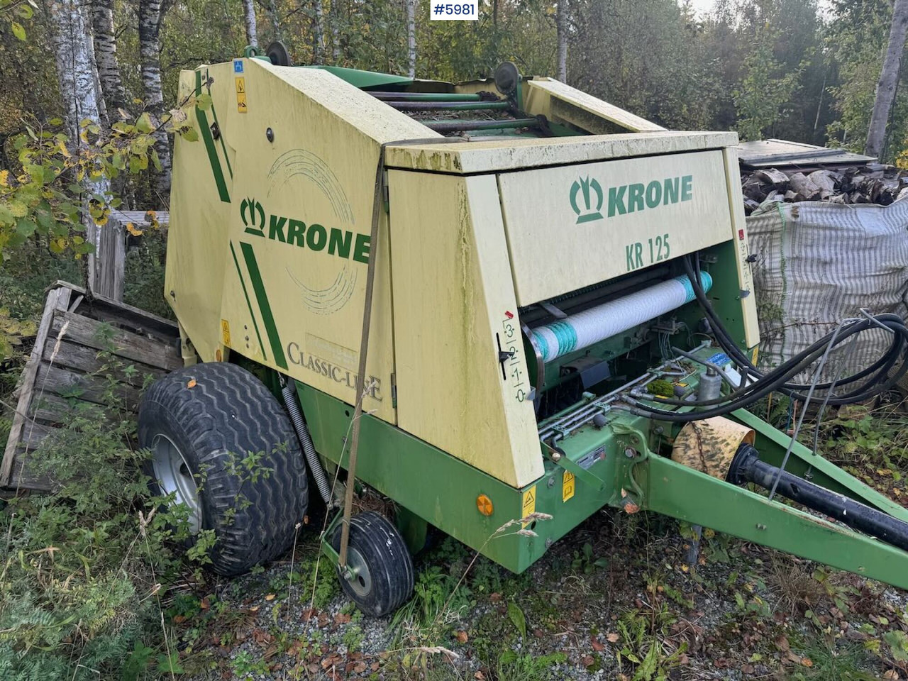 2009 Krone KR 125 - Σανού και κτηνοτροφικά μηχανήματα: φωτογραφία 2 2009 Krone KR 125 - Σανού και κτηνοτροφικά μηχανήματα: φωτογραφία 2