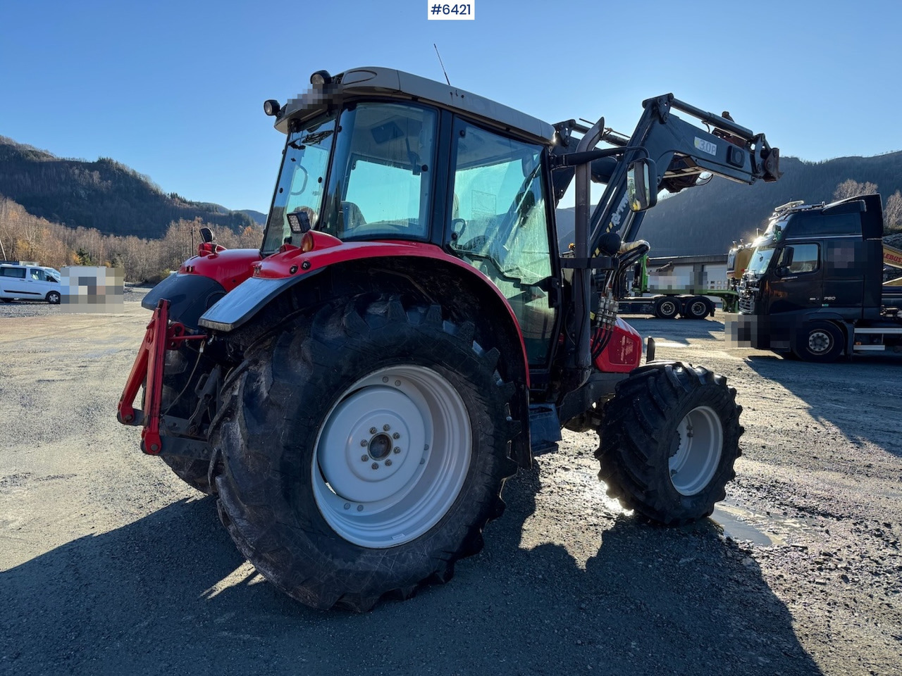 2009 Massey Ferguson 6455 Dyna-6 w/ front loader. - Τρακτέρ: φωτογραφία 4 2009 Massey Ferguson 6455 Dyna-6 w/ front loader. - Τρακτέρ: φωτογραφία 4