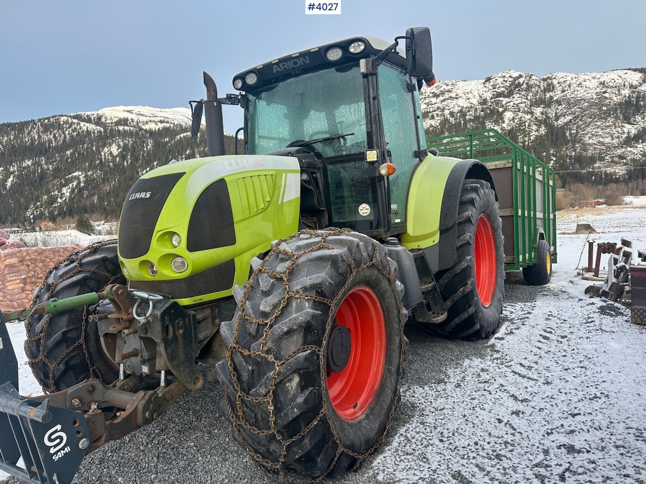 2010 Claas Arion 640 4x4 Tractor - Τρακτέρ: φωτογραφία 4 2010 Claas Arion 640 4x4 Tractor - Τρακτέρ: φωτογραφία 4