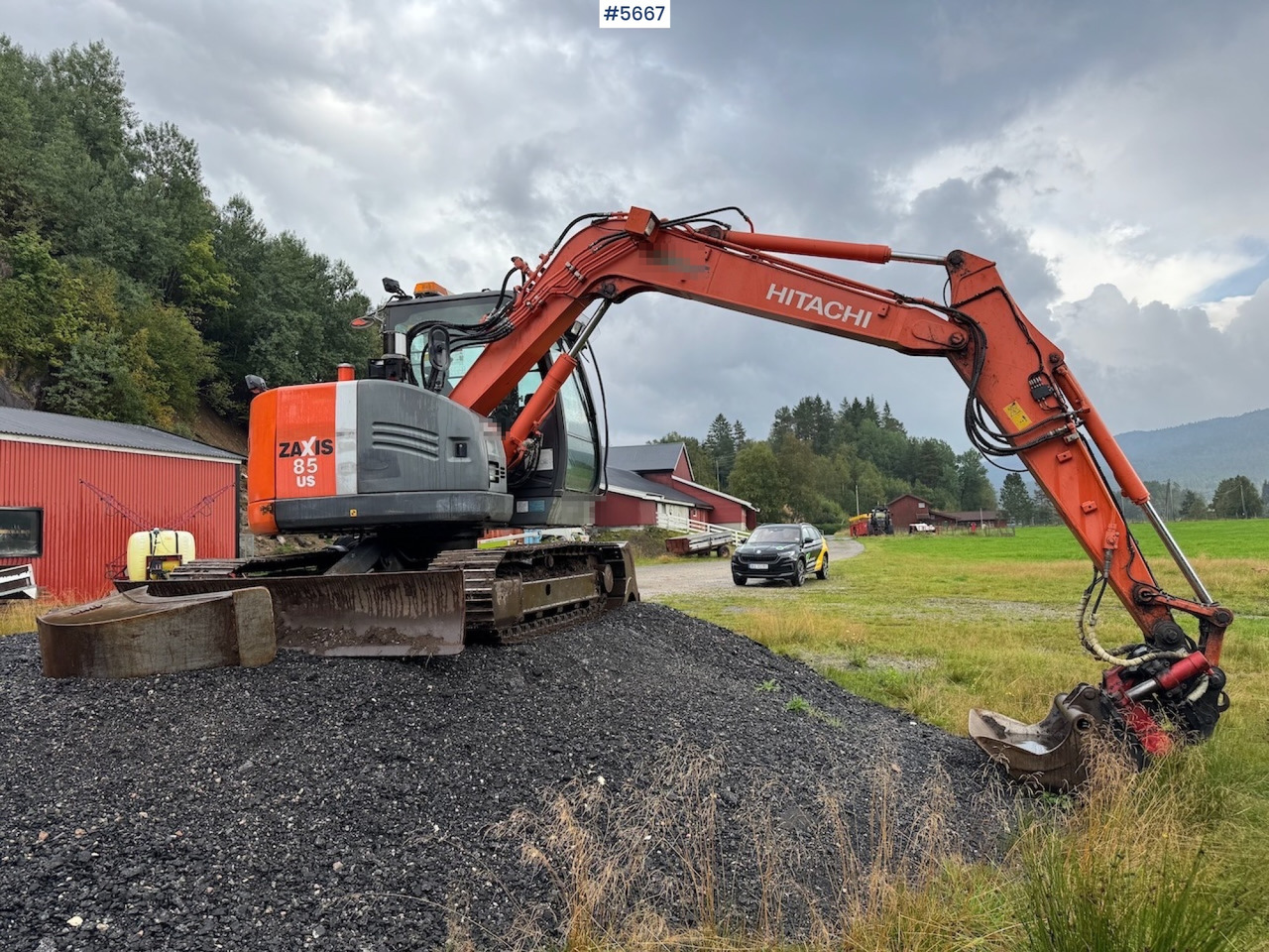 2011 Hitachi ZX 85 US-3 w/rotor tilt and buckets - Εκσκαφέας: φωτογραφία 4 2011 Hitachi ZX 85 US-3 w/rotor tilt and buckets - Εκσκαφέας: φωτογραφία 4