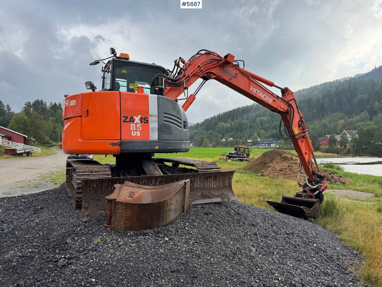 2011 Hitachi ZX 85 US-3 w/rotor tilt and buckets - Εκσκαφέας: φωτογραφία 5 2011 Hitachi ZX 85 US-3 w/rotor tilt and buckets - Εκσκαφέας: φωτογραφία 5