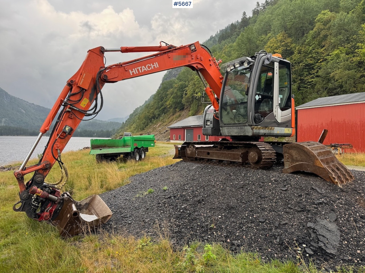 2011 Hitachi ZX 85 US-3 w/rotor tilt and buckets - Εκσκαφέας: φωτογραφία 3 2011 Hitachi ZX 85 US-3 w/rotor tilt and buckets - Εκσκαφέας: φωτογραφία 3