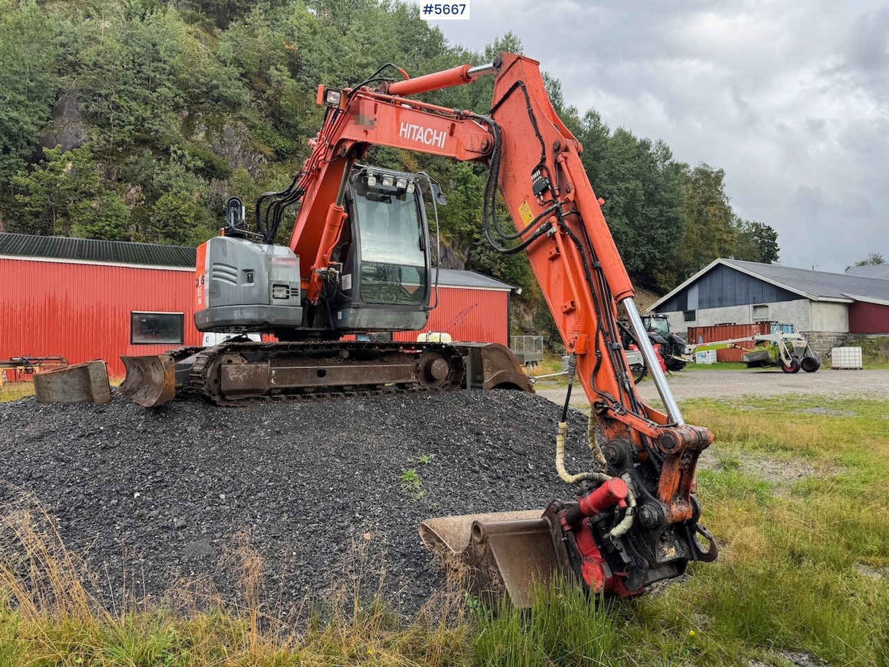 2011 Hitachi ZX 85 US-3 w/rotor tilt and buckets - Εκσκαφέας: φωτογραφία 2 2011 Hitachi ZX 85 US-3 w/rotor tilt and buckets - Εκσκαφέας: φωτογραφία 2