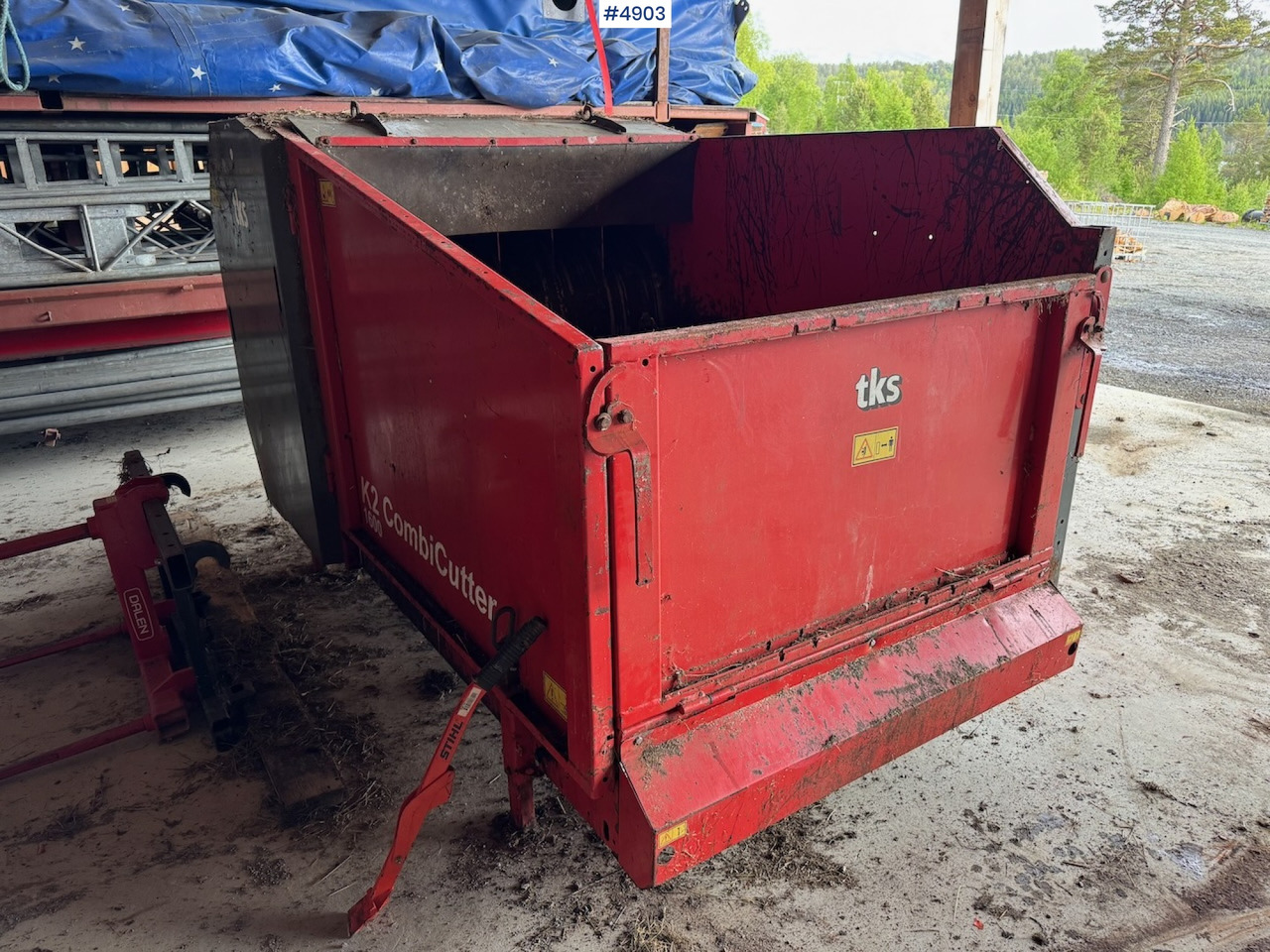 2011 TKS Combi Cutter 1600 - Σανού και κτηνοτροφικά μηχανήματα: φωτογραφία 5 2011 TKS Combi Cutter 1600 - Σανού και κτηνοτροφικά μηχανήματα: φωτογραφία 5