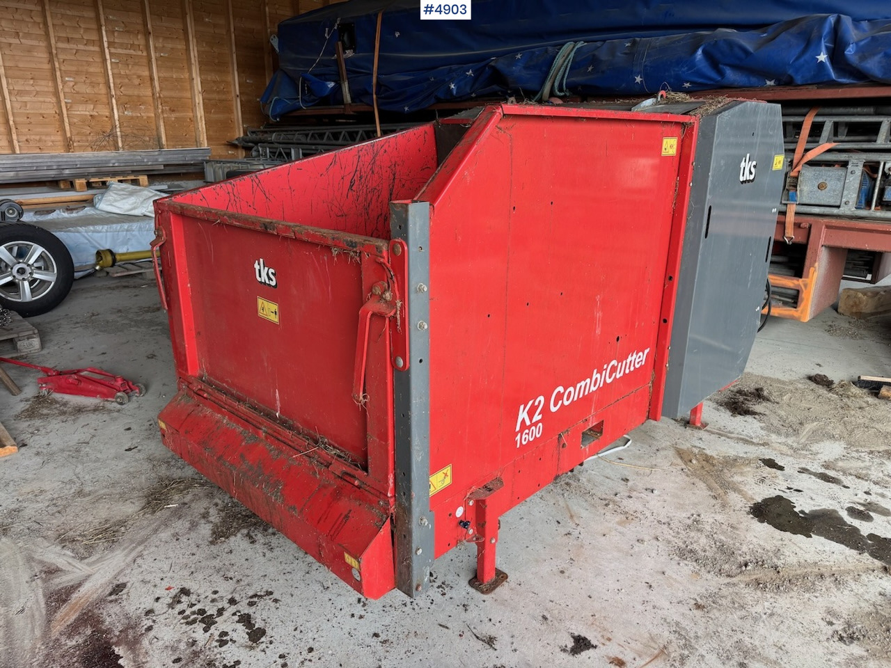 2011 TKS Combi Cutter 1600 - Σανού και κτηνοτροφικά μηχανήματα: φωτογραφία 3 2011 TKS Combi Cutter 1600 - Σανού και κτηνοτροφικά μηχανήματα: φωτογραφία 3