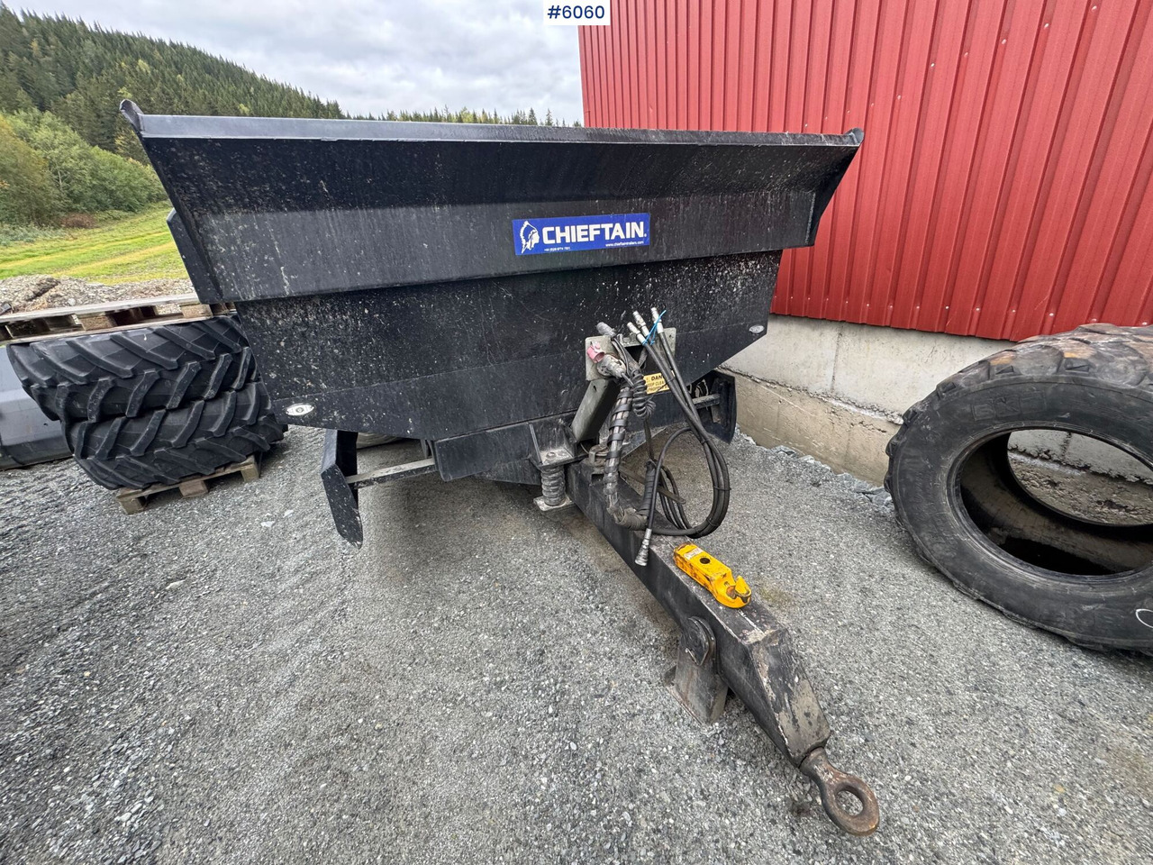 2012 Chieftain Dumper trailer - Ρυμούλκα για τρακτέρ: φωτογραφία 3 2012 Chieftain Dumper trailer - Ρυμούλκα για τρακτέρ: φωτογραφία 3