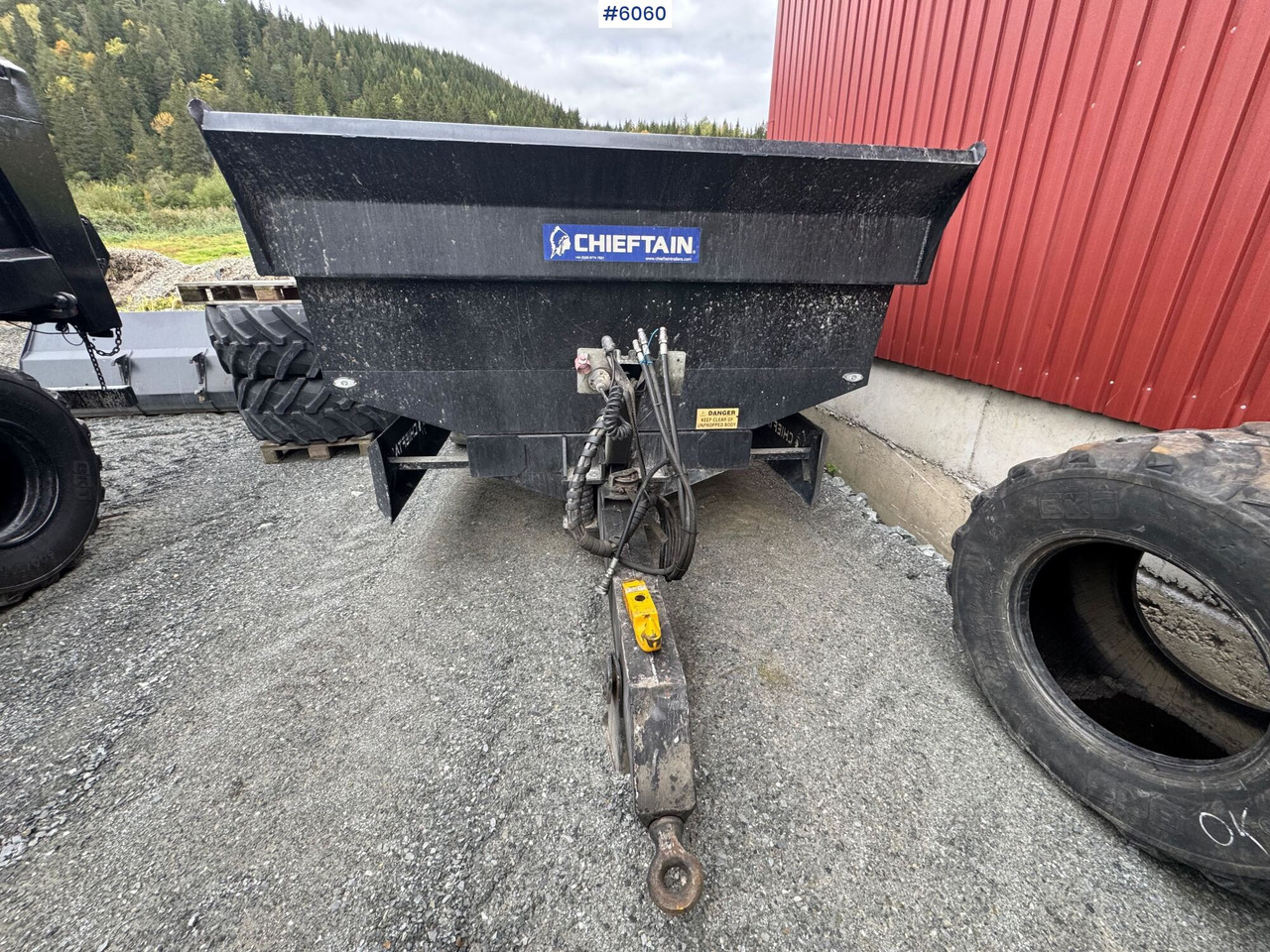 2012 Chieftain Dumper trailer - Ρυμούλκα για τρακτέρ: φωτογραφία 4 2012 Chieftain Dumper trailer - Ρυμούλκα για τρακτέρ: φωτογραφία 4