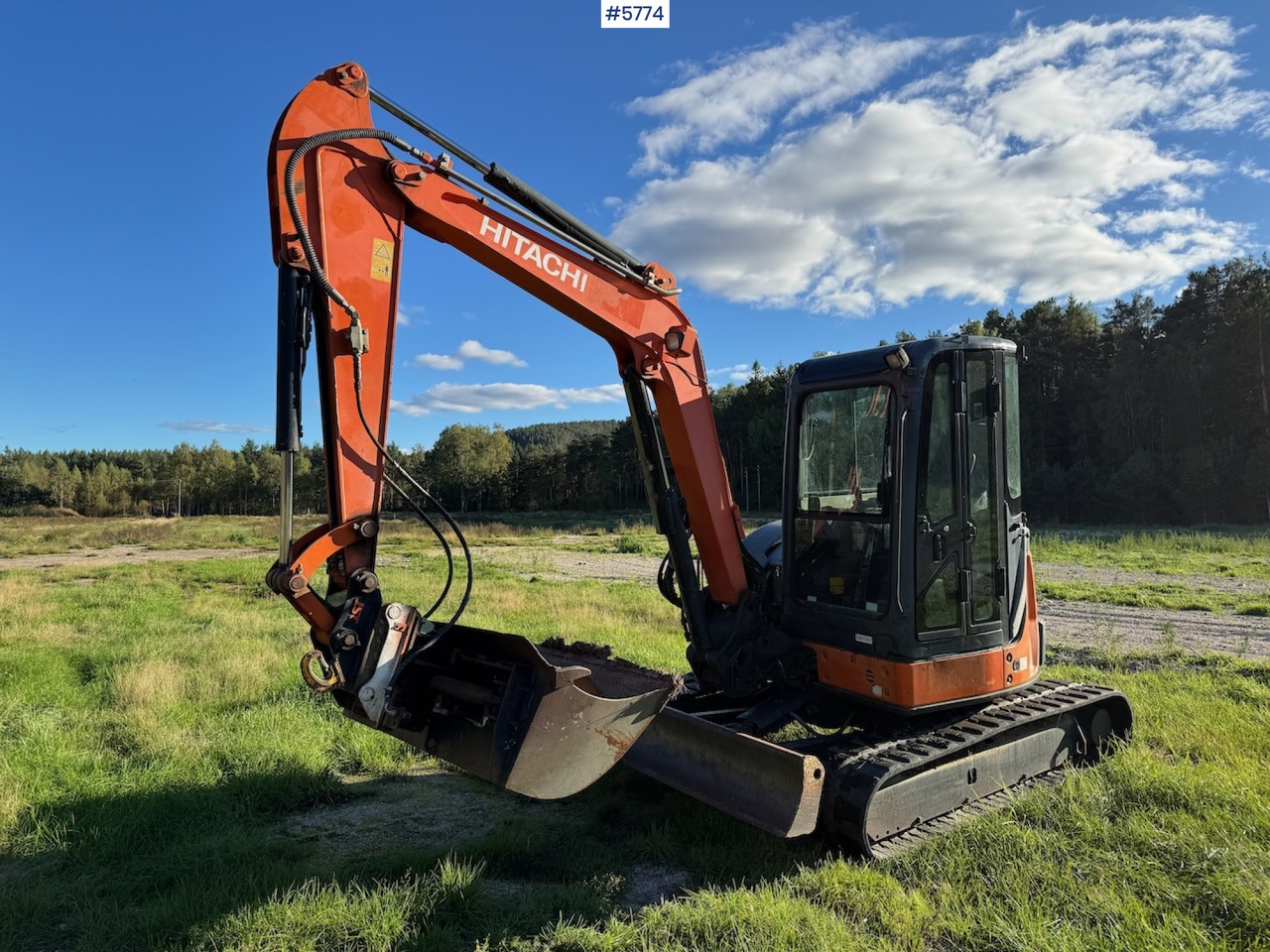 2012 Hitachi ZX 52 U-3 CLR - Εκσκαφέας: φωτογραφία 2 2012 Hitachi ZX 52 U-3 CLR - Εκσκαφέας: φωτογραφία 2