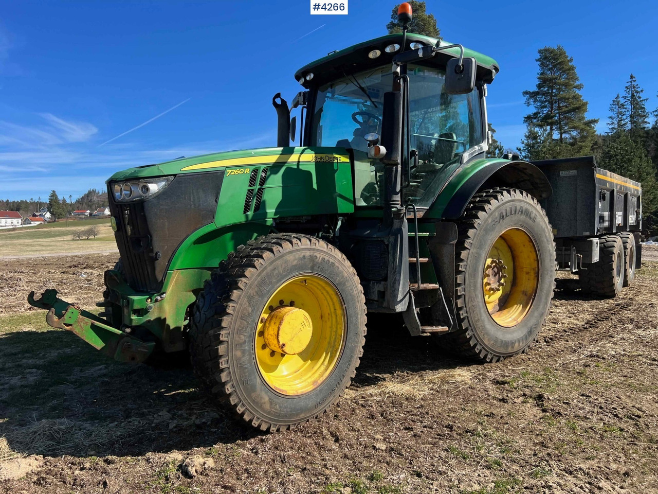 2012 John Deere 7260R Tractor w/ PTO - Τρακτέρ: φωτογραφία 4 2012 John Deere 7260R Tractor w/ PTO - Τρακτέρ: φωτογραφία 4