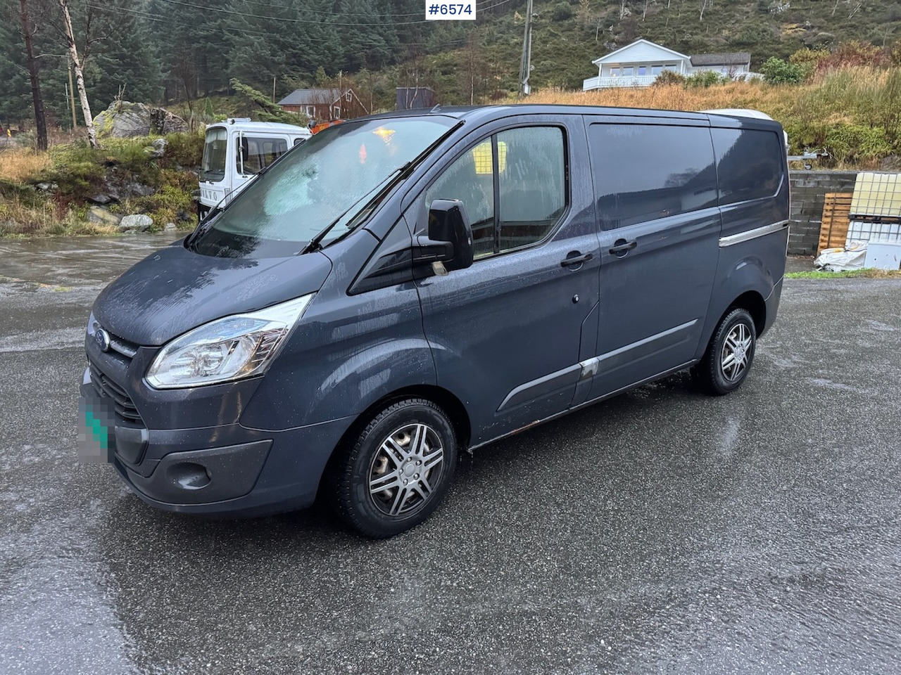 2013 Ford Transit Custom. Replaced engine. - Βαν: φωτογραφία 1 2013 Ford Transit Custom. Replaced engine. - Βαν: φωτογραφία 1