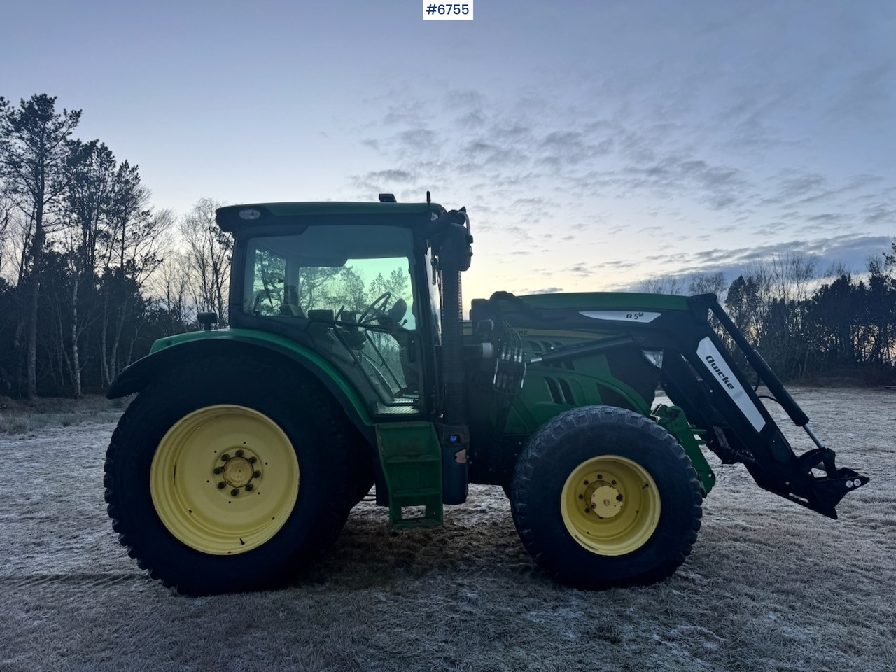 2013 John Deere 6125R w/ Front Hydraulics and Front Loader. - Τρακτέρ: φωτογραφία 5 2013 John Deere 6125R w/ Front Hydraulics and Front Loader. - Τρακτέρ: φωτογραφία 5