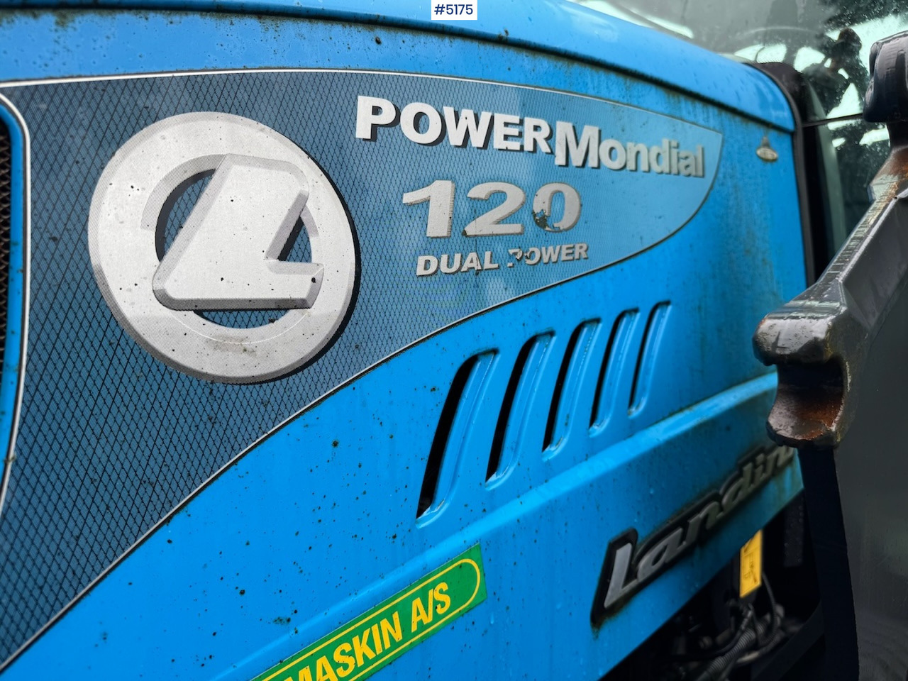 2013 Landini Powermondial 120 w/front loader and some equipment. Low hours! - Τρακτέρ: φωτογραφία 3 2013 Landini Powermondial 120 w/front loader and some equipment. Low hours! - Τρακτέρ: φωτογραφία 3