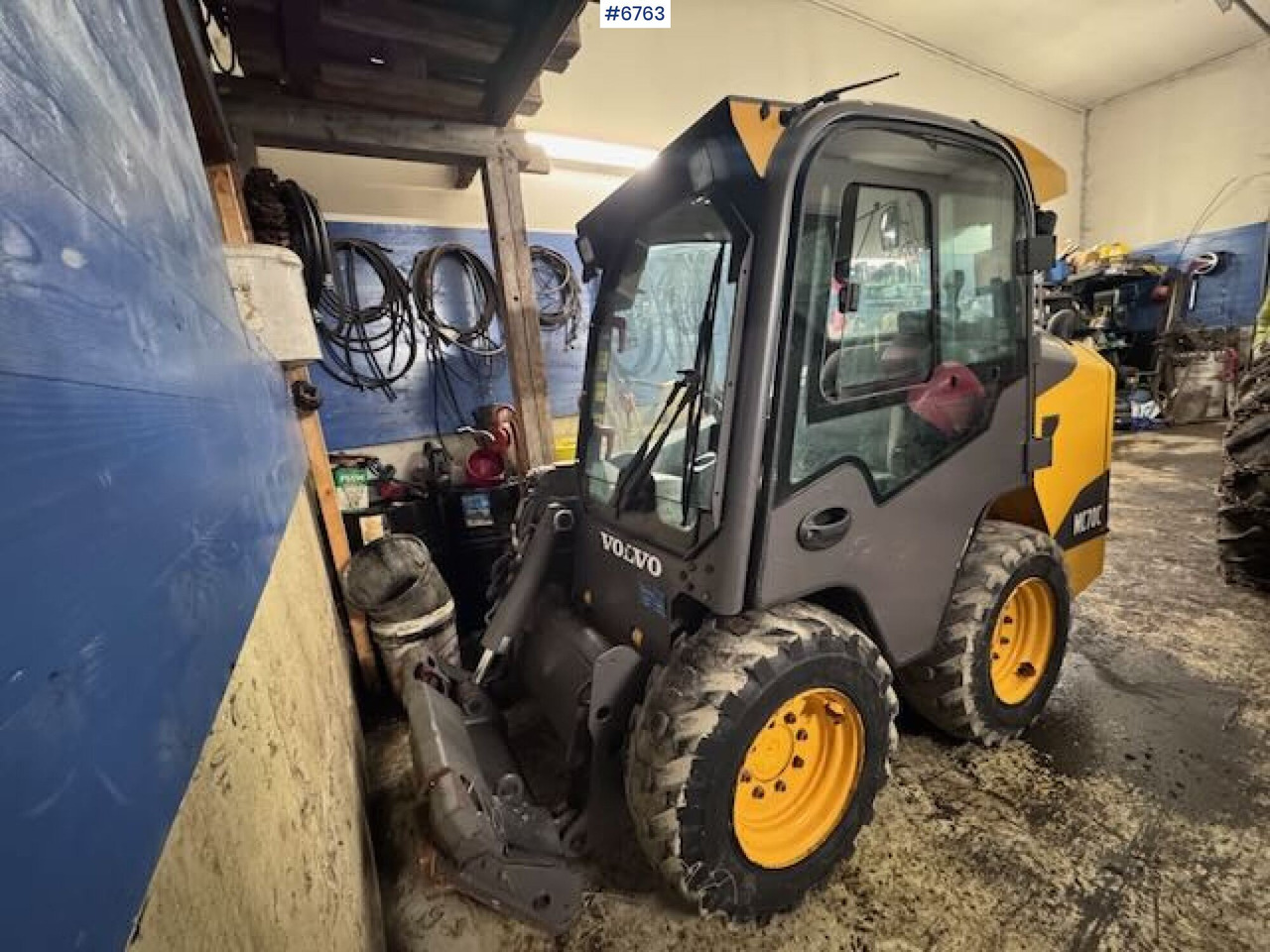 2014 Volvo MC70C T4 compact loader with bucket and pallet forks. Certified. - Σπαστός φορτωτής: φωτογραφία 2 2014 Volvo MC70C T4 compact loader with bucket and pallet forks. Certified. - Σπαστός φορτωτής: φωτογραφία 2