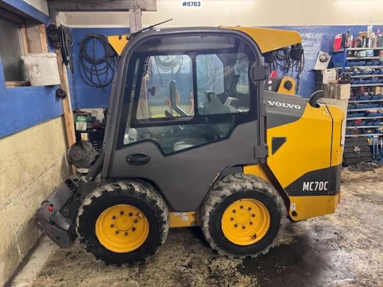 2014 Volvo MC70C T4 compact loader with bucket and pallet forks. Certified. - Σπαστός φορτωτής: φωτογραφία 5 2014 Volvo MC70C T4 compact loader with bucket and pallet forks. Certified. - Σπαστός φορτωτής: φωτογραφία 5
