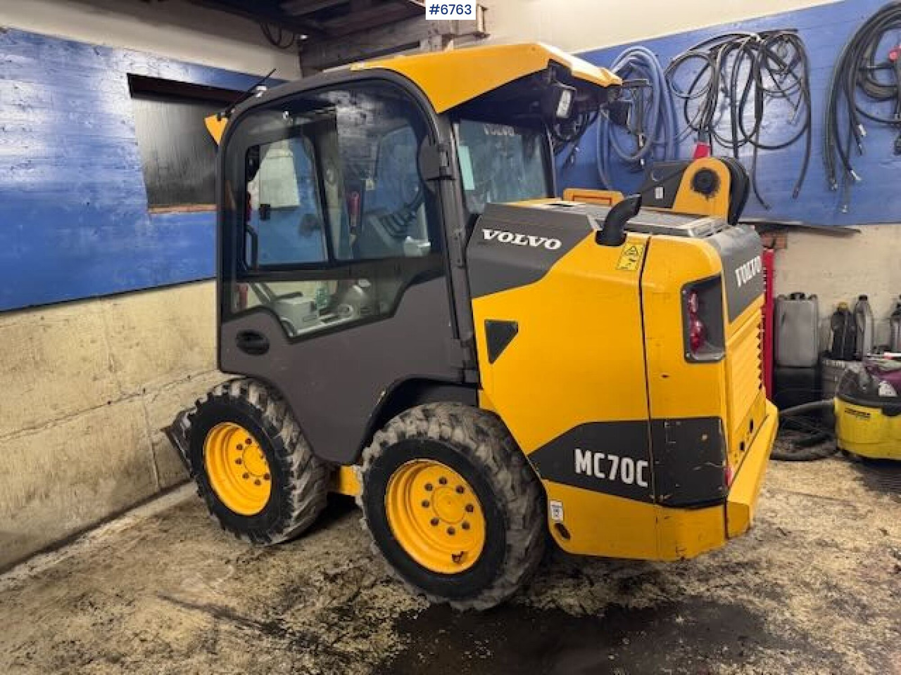 2014 Volvo MC70C T4 compact loader with bucket and pallet forks. Certified. - Σπαστός φορτωτής: φωτογραφία 3 2014 Volvo MC70C T4 compact loader with bucket and pallet forks. Certified. - Σπαστός φορτωτής: φωτογραφία 3