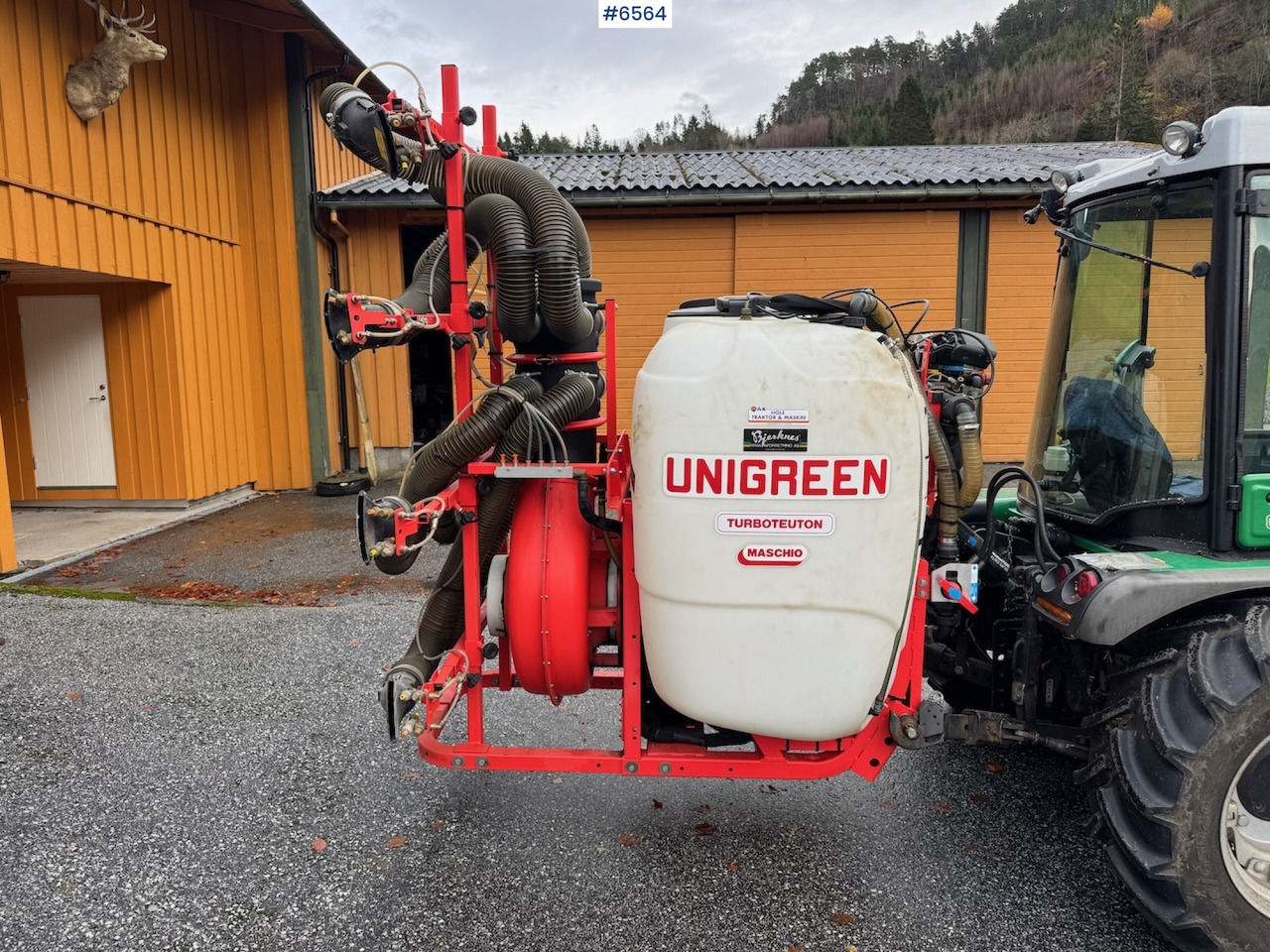 2015 Mascio Turboteuton Unigreen 600 liter Tåkesprøyte. - Ψεκαστικό: φωτογραφία 5 2015 Mascio Turboteuton Unigreen 600 liter Tåkesprøyte. - Ψεκαστικό: φωτογραφία 5