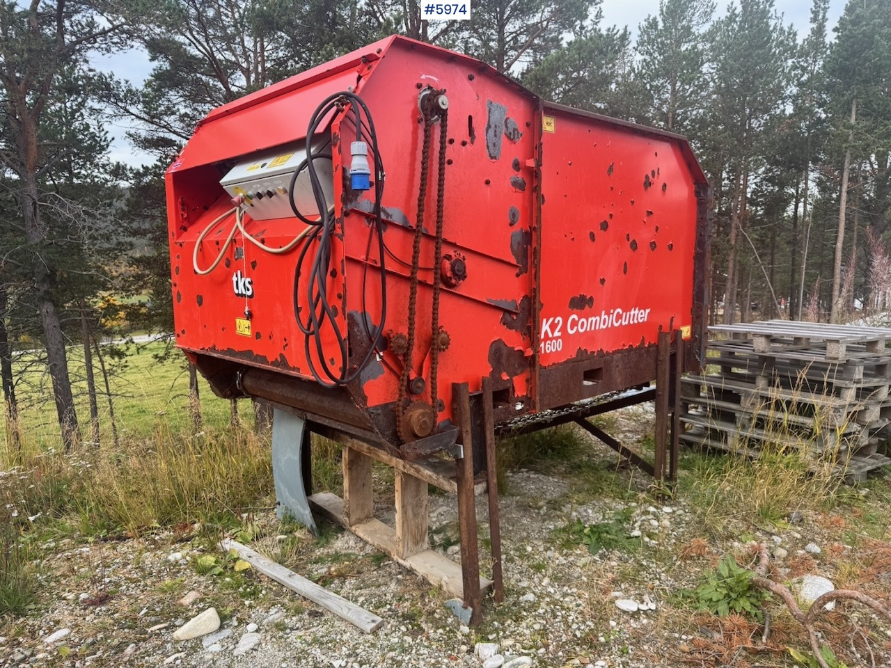 2015 TKS K2 Combi Cutter - Σανού και κτηνοτροφικά μηχανήματα: φωτογραφία 1 2015 TKS K2 Combi Cutter - Σανού και κτηνοτροφικά μηχανήματα: φωτογραφία 1