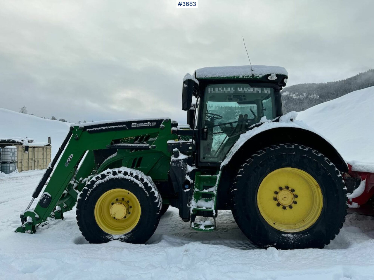2016 John Deere 6175R 4x4 w/ front loader - Τρακτέρ: φωτογραφία 1 2016 John Deere 6175R 4x4 w/ front loader - Τρακτέρ: φωτογραφία 1