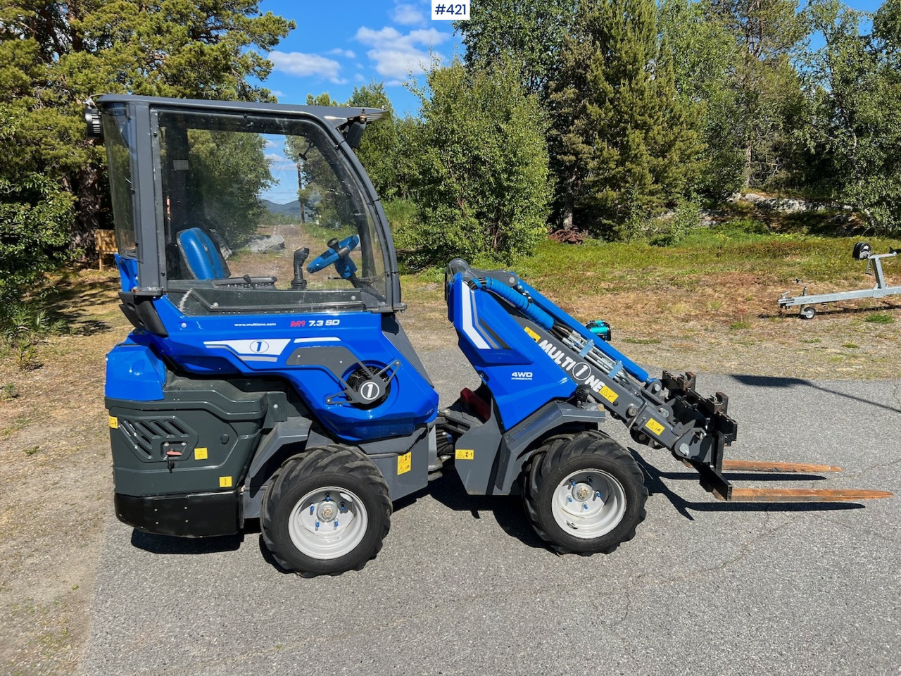 2016 Multione M1 7.3SD w/ 2 drawers and pallet fork - Περονοφόρο όχημα: φωτογραφία 1 2016 Multione M1 7.3SD w/ 2 drawers and pallet fork - Περονοφόρο όχημα: φωτογραφία 1
