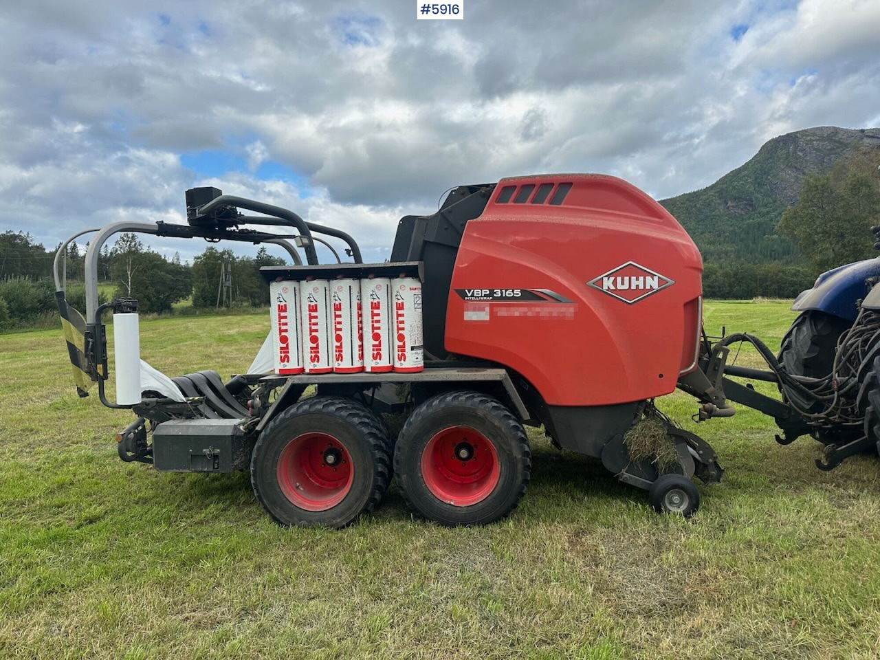 2018 Kuhn VBP 3165 Intelliwrap round baler - Σανού και κτηνοτροφικά μηχανήματα: φωτογραφία 3 2018 Kuhn VBP 3165 Intelliwrap round baler - Σανού και κτηνοτροφικά μηχανήματα: φωτογραφία 3