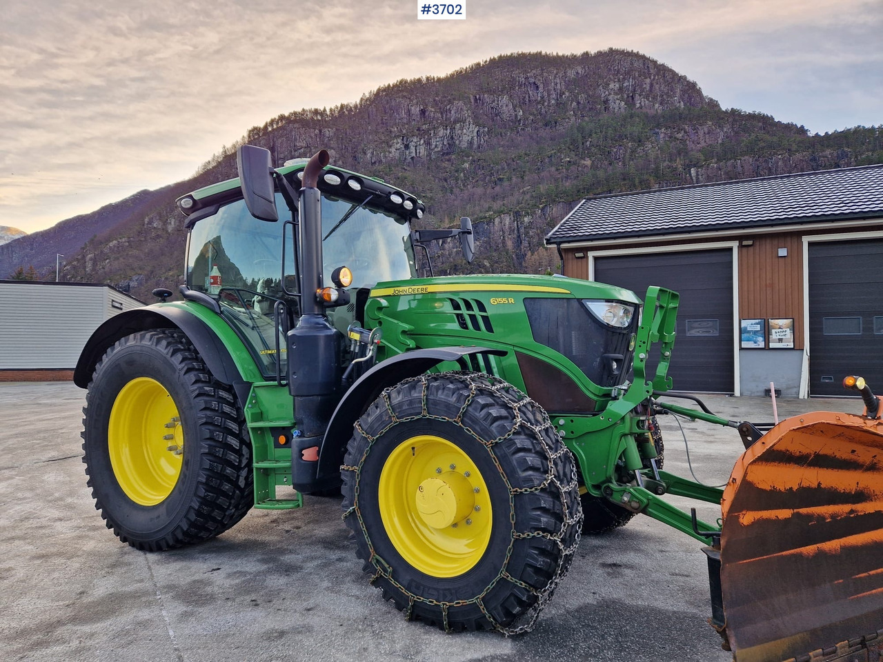 2021 John Deere 6155R w/ front hydraulics and PTO, only 770 hours! - Τρακτέρ: φωτογραφία 4 2021 John Deere 6155R w/ front hydraulics and PTO, only 770 hours! - Τρακτέρ: φωτογραφία 4