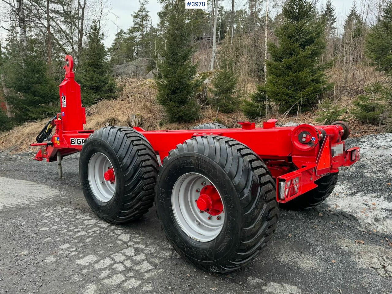 2022 Bigab 15-19 hook trailer - Ρυμούλκα με χαμηλό δάπεδο: φωτογραφία 3 2022 Bigab 15-19 hook trailer - Ρυμούλκα με χαμηλό δάπεδο: φωτογραφία 3