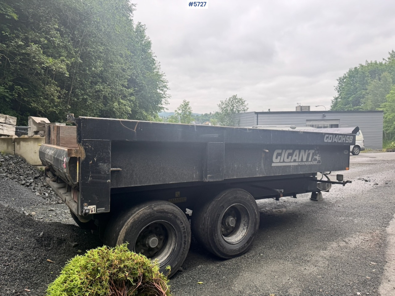 2022 Gigang Dumper trailer for tractor. - Ανατρεπόμενη ρυμούλκα για τρακτέρ: φωτογραφία 3 2022 Gigang Dumper trailer for tractor. - Ανατρεπόμενη ρυμούλκα για τρακτέρ: φωτογραφία 3