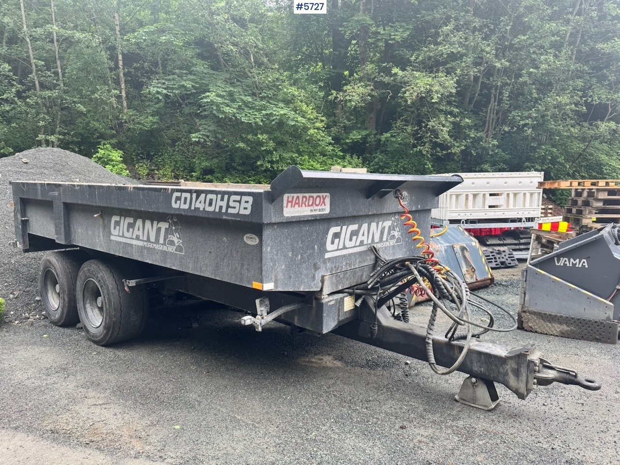 2022 Gigang Dumper trailer for tractor. - Ανατρεπόμενη ρυμούλκα για τρακτέρ: φωτογραφία 1 2022 Gigang Dumper trailer for tractor. - Ανατρεπόμενη ρυμούλκα για τρακτέρ: φωτογραφία 1