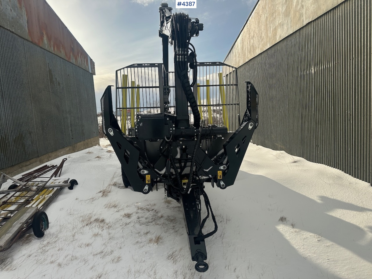 2023 Palms u12 timber trailer w/ Palms 5,85 krane. Never used. - Τρέιλερ ξυλείας: φωτογραφία 3 2023 Palms u12 timber trailer w/ Palms 5,85 krane. Never used. - Τρέιλερ ξυλείας: φωτογραφία 3