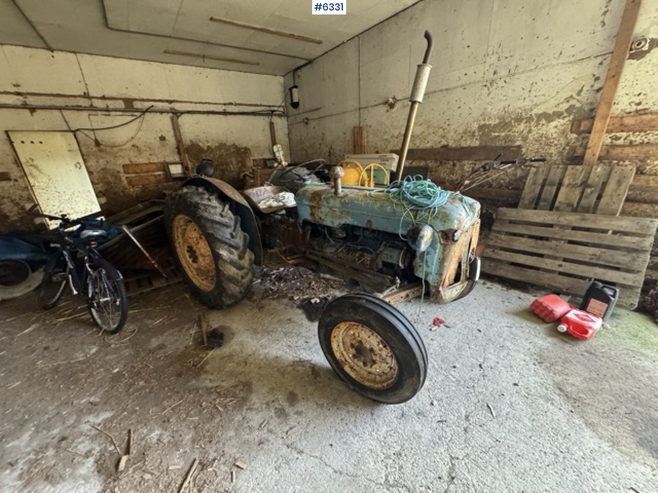 962 Fordson Dexta ‘Gråtass’ tractor - Τρακτέρ: φωτογραφία 1 962 Fordson Dexta ‘Gråtass’ tractor - Τρακτέρ: φωτογραφία 1