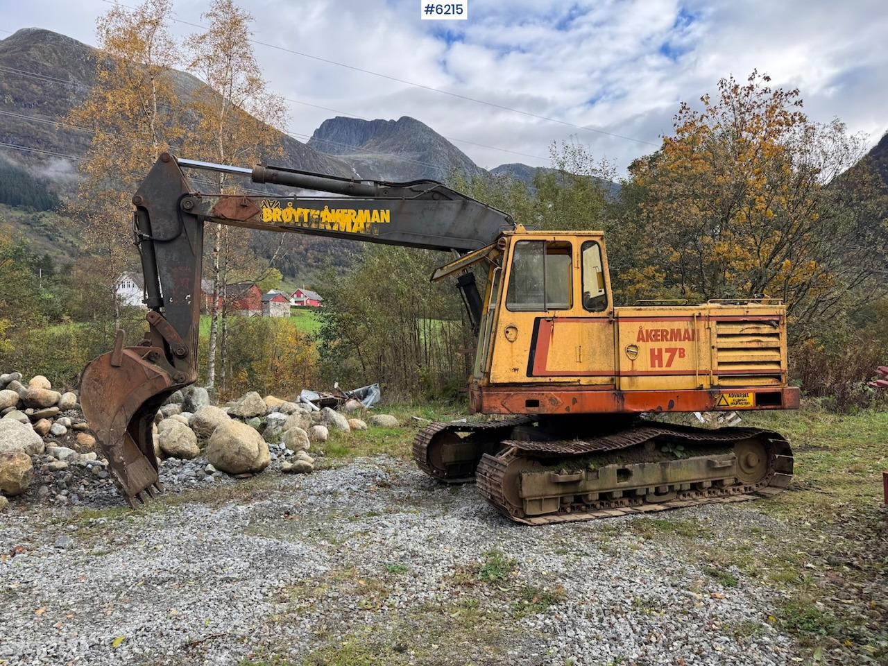 Åkerman H7 B w/ 2 drawers. - Εκσκαφέας: φωτογραφία 1 Åkerman H7 B w/ 2 drawers. - Εκσκαφέας: φωτογραφία 1