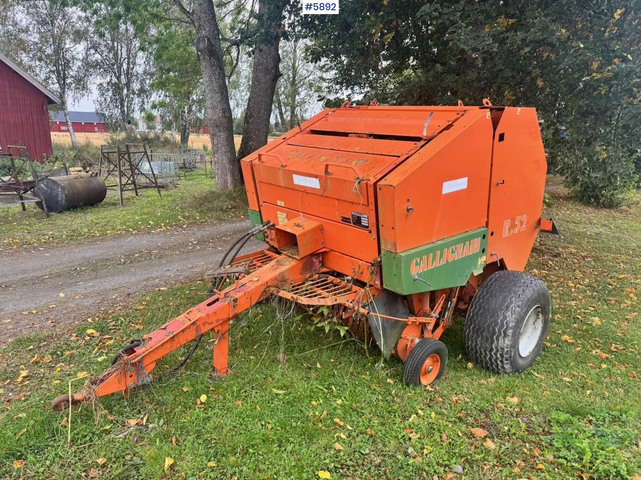 Approx. 1990 Callignani R52 Round baler - Σανού και κτηνοτροφικά μηχανήματα: φωτογραφία 3 Approx. 1990 Callignani R52 Round baler - Σανού και κτηνοτροφικά μηχανήματα: φωτογραφία 3